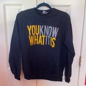 Wiz Khalifa Black & Yellow merch crew neck